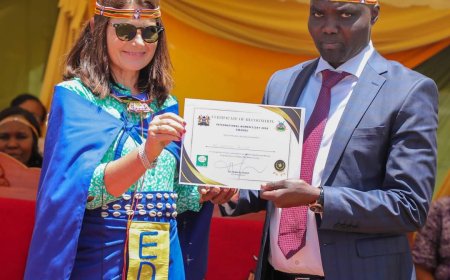 EU Ambassador Geiger Celebrate International Women's Day in Elgeyo-Marakwet 