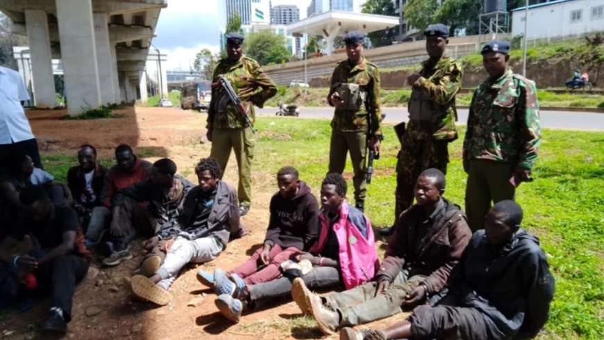 Suspected gang members robbing  motorists on Museum Hill Road were arrested.