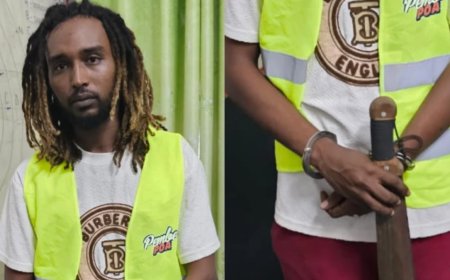 Police arrest the leader of the notorious 'panga boys' group that terrorises Mombasa civilians.