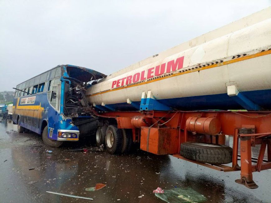 Two dead, 10 injured in early morning road accident in Kikuyu.