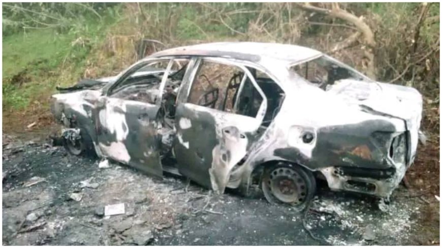 One thief burnt to death by irate citizens after a robbery attempt.