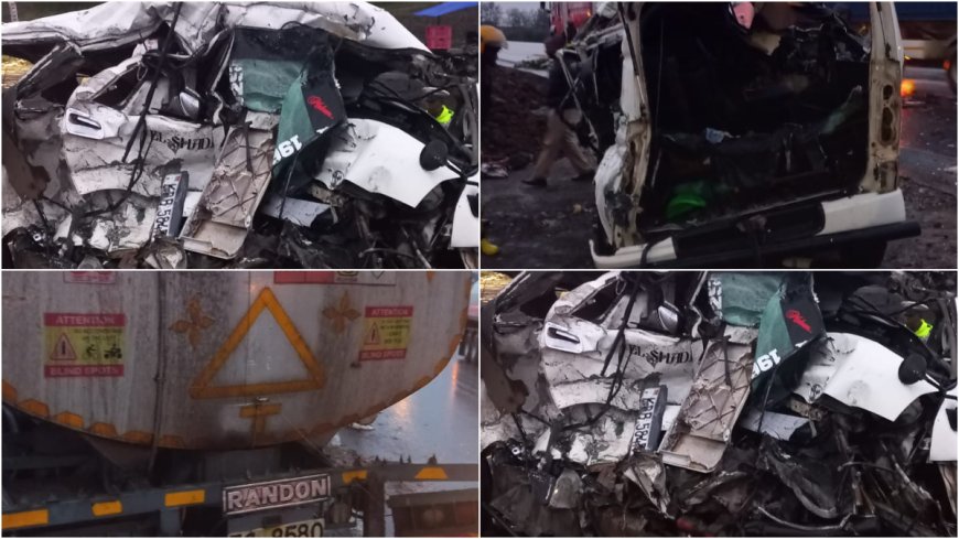 Eight people died in an accident involving three vehicles at Ngata blackspot.