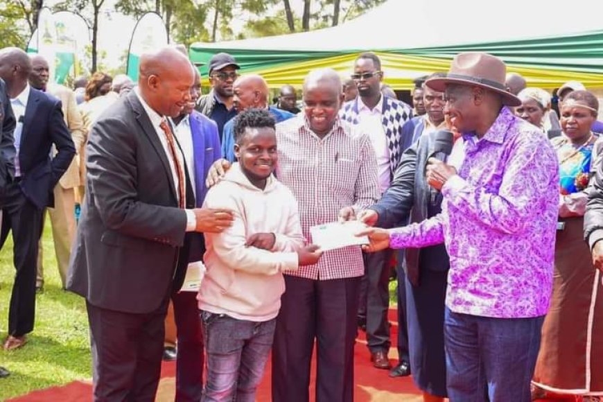 Youths to Embrace Technical Skills for Job Market: Uasin Gishu Governor  Johnathan Bii