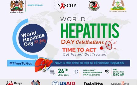 Baringo County to host World Hepatitis Day National Celebrations on July 26