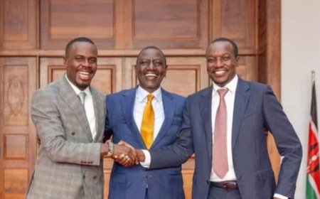 Governor Arati, Osoro Handshake to End Violence in Kisii