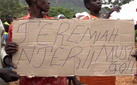 Kasaka Parents, Pupils Protest Second Time Demanding For Immediate Tranfer of Deputy Headteacher