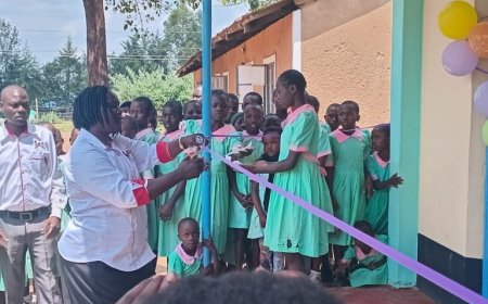 Malava NG-CDF hands over Ksh.3.5M-worth classrooms to school