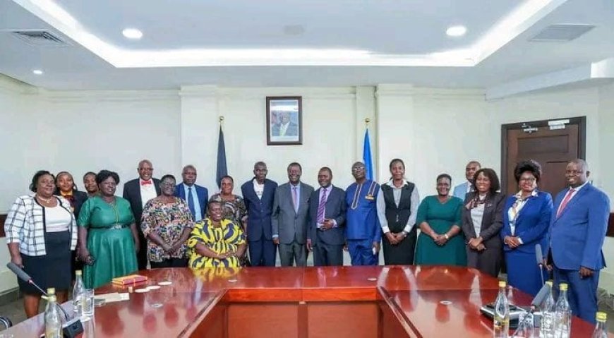 Mudavadi Meets Malava Teachers to Discuss Issues Affecting Education