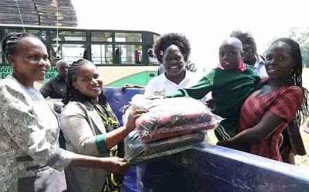 Kakamega County Rolls out Bedding distributions to Special needs learners