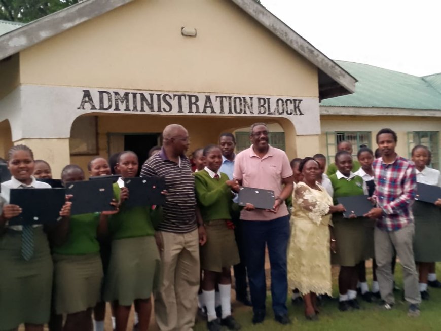 Celebration as Kakamega Schools Receive Laptops