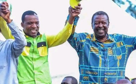 Mudavadi Sends Thunderous Message in Western Kenya After Malava UDA Victory