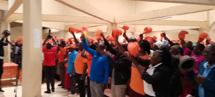 ODM Delegates meeting ends in chaos Kakamega