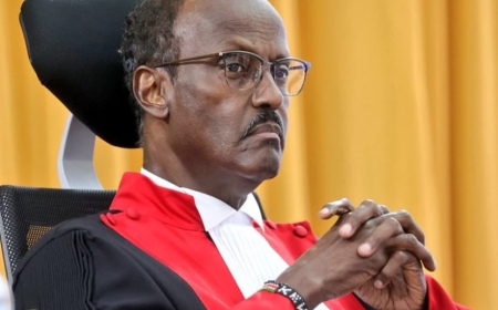 CJ Koome Praises Late Supreme Court Judge Ibrahim Mohammed as a Trailblazer