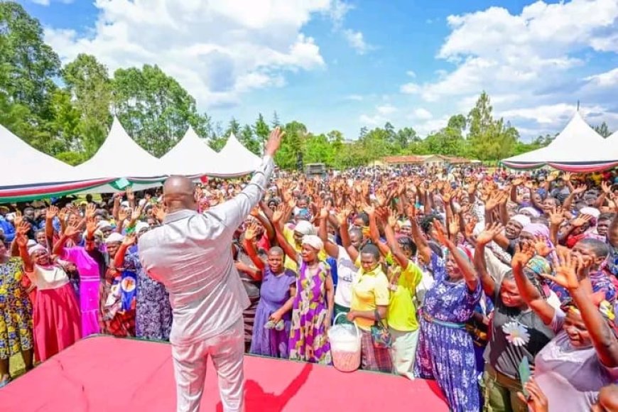 We'll Suport Schools within Malava,Presidential Aide Farouk Kibet promises