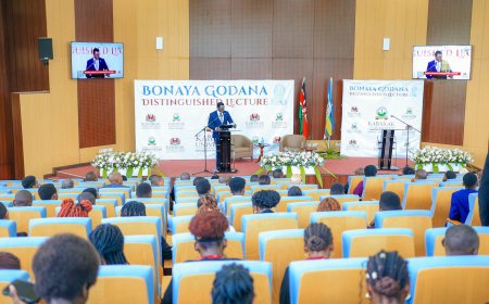 Kabarak University Hold Historical Bonaya Godana Distinguished Inaugural Lecture