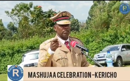 We are Still Experiencing Low ID Cards Registration, says Kericho County Commissioner